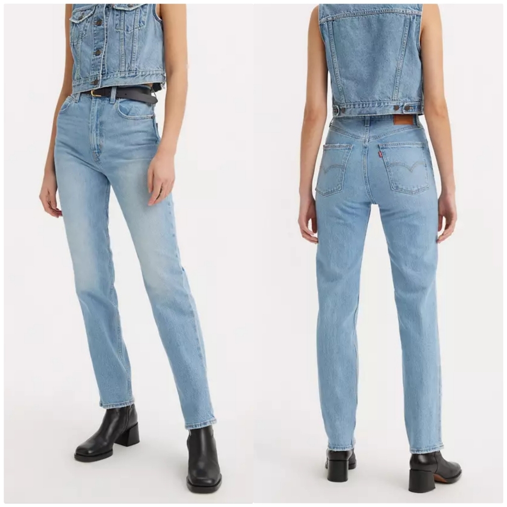 Levi's 70s High Slim Straight Light Her Up - Medium Wash size 28